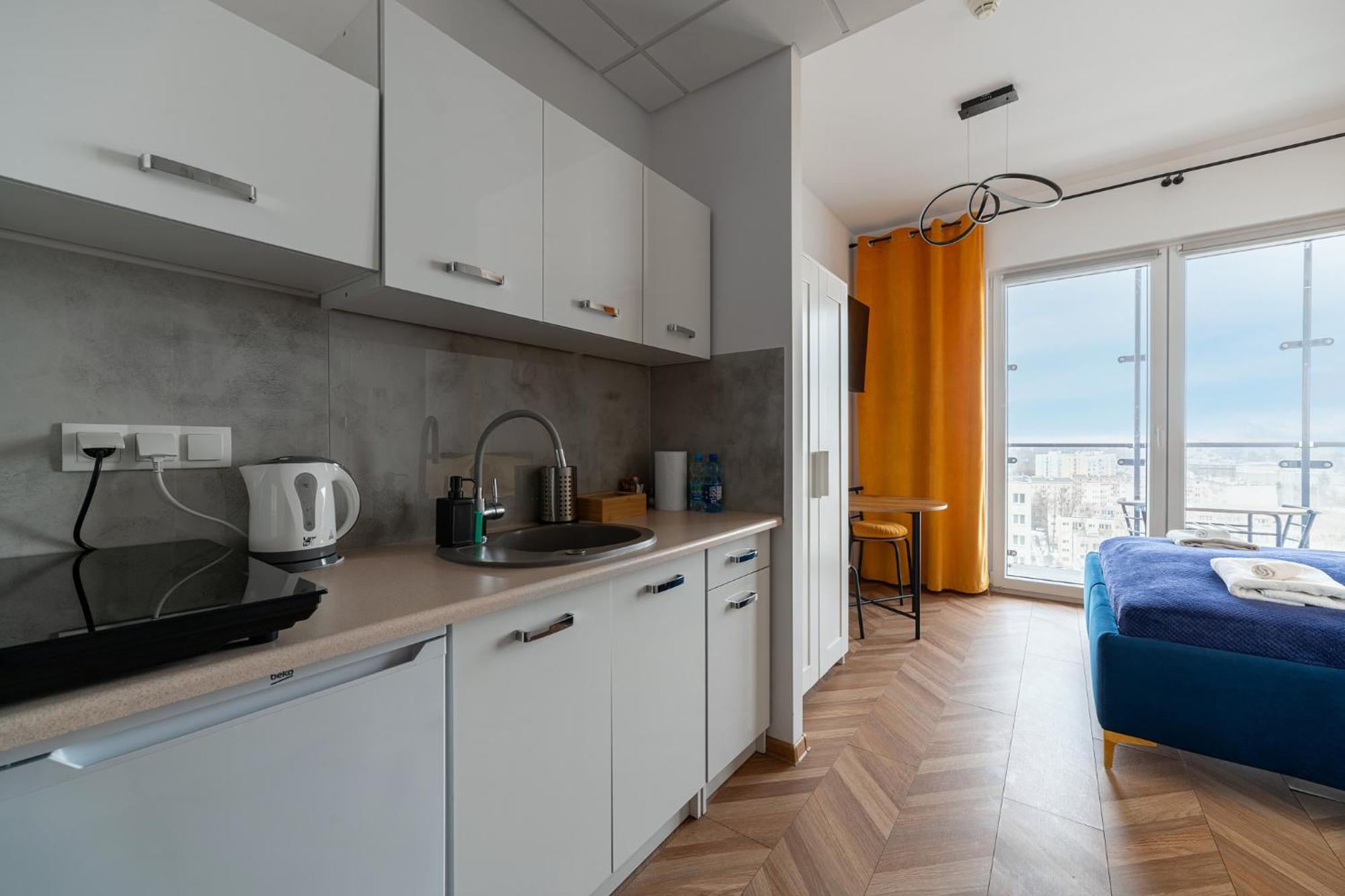 Apartamenty Wola Tower Varsovie Extérieur photo