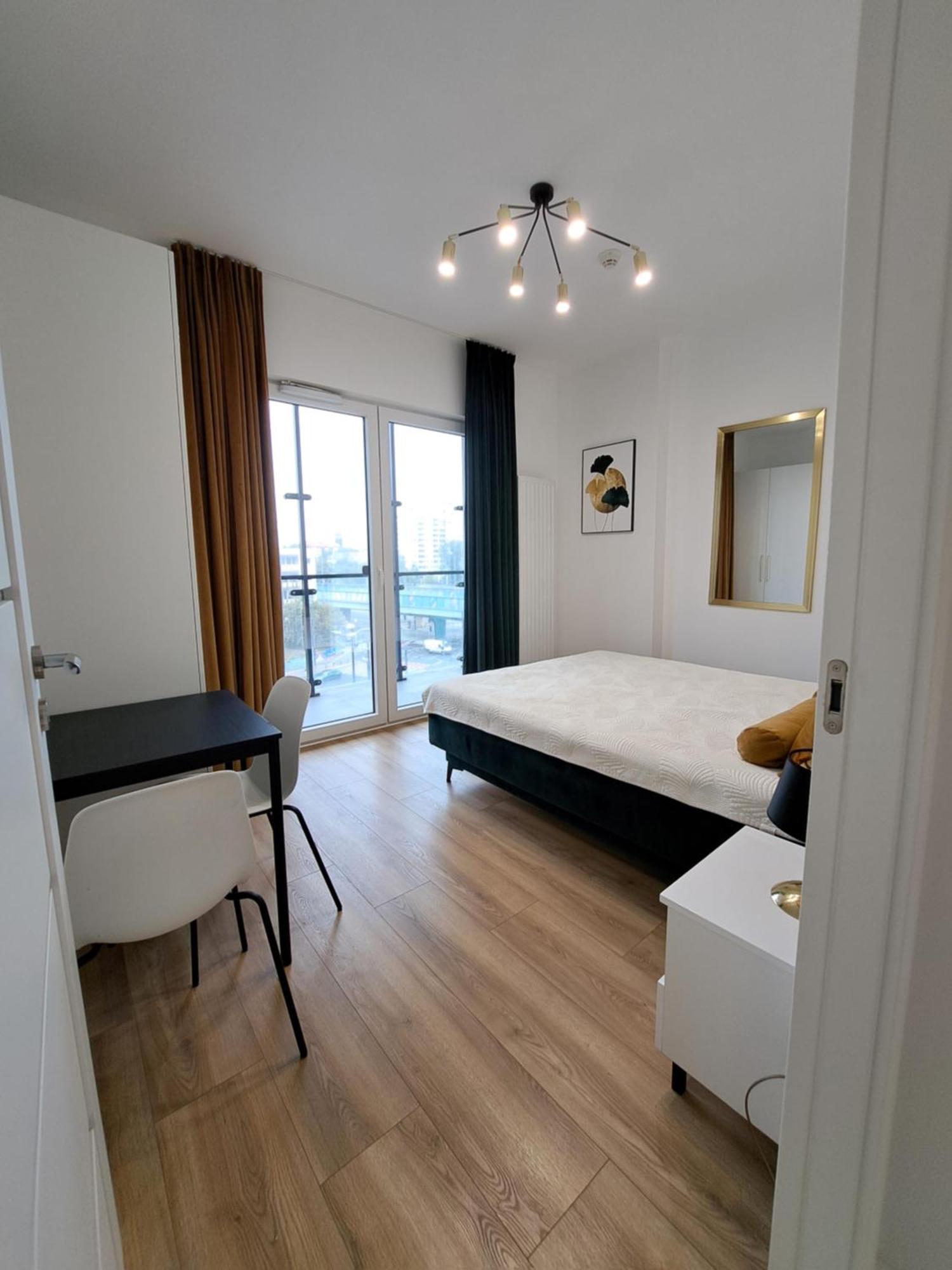 Apartamenty Wola Tower Varsovie Extérieur photo